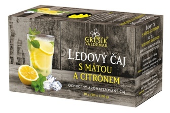 Ledový čaj máta/citron 30g Grešík